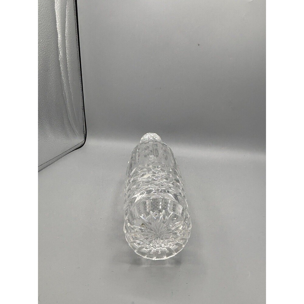 Vintage Lead Cut Crystal Whiskey Decanter W/ Stopper - Picture 4 of 4